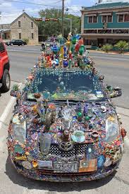 Texas Art Car Art Cars Weird Cars Car Humor