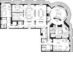 Khazar Presidential Suite Baku Hotels Four Seasons Hotel Baku Hotel Floor Plan Hotel Suite Floor Plan Condo Floor Plans