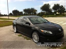 The original tire size for your 2003 toyota camry is p205/65r15 92h. Toyota Camry Wheels Custom Rim And Tire Packages