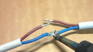 This pictorial diagram shows us a physical connection that is much easier to. How To Repair A Power Cord That Has Been Dog Chewed Youtube