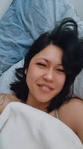 Scrolling through IG... then is see this audio reel... 😅🤣😂 of course I  try it because I'm still in bed... with a filter because I look rough lol!,  #reelsforyall #mood #lovemybed #inbed #dontwanttomove