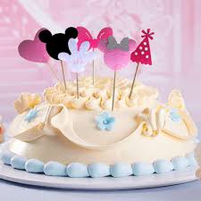 May 22, 2021 · such a sweet and endearing ethereal teddy bear birthday party by justine de guida, out of new jersey! Buy Hongkai 24pcs Mickey Mouse Cake Toppers Kids Birthday 1st Birthday Baby Shower Gender Reveal Happy Birthday Wedding Decorations Supplies And Minnie Cupcake Topper Party Online In Turkey B083ghgy3t