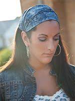 Bandana Headbands Expandable Cotton Headbands That Look Like A Bandana Helmet Hair Motorcycle Hairstyles Biker Chic