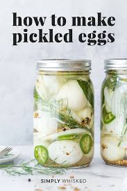 Maybe you would like to learn more about one of these? Spicy Pickled Eggs Recipe No Canning Necessary Simply Whisked