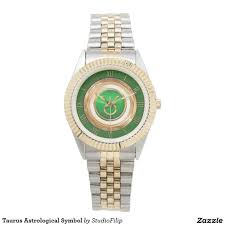 Taurus Astrological Symbol Watch Zazzle Com Astrological Symbols Unisex Watches Symbols