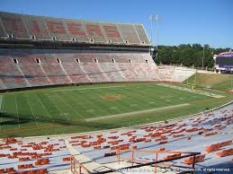 clemson memorial stadium view from section uh vivid seats