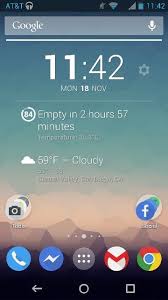 An Android 4 1 Home Screen With Nova Launcher Beta Homescreen Nova Launcher Android