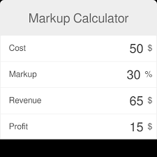 markup calculator omni