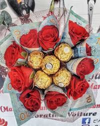 Select from premium bouquet de fleurs images of the highest quality. Bouquet De Fleur Avec Argent Omar Fleuriste Sahline Facebook