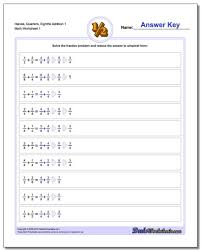 The Fraction Worksheets On This Page Have Examples Of Problems That Illustrate Increasing Leve Fractions Worksheets Fractions Multiplication Improper Fractions