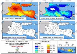 We did not find results for: Prakiraan Dasarian Probabilistik Curah Hujan Dasarian Ii Tanggal 11 20 Mei 2020 Provinsi Jawa Timur Update 10 Mei 2020