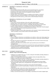 Instrumentation technician resume template | premium resume samples & example. Biomedical Resumes Verat
