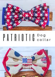 Patriotic Dog Bow Tie Dog Collar Bow Tie Holiday Boy Dog Bow Etsy Patriotic Dog Collars Patriotic Dog Dog Bows
