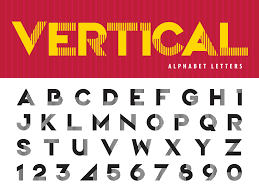 Vertical (comparative more vertical, superlative most vertical). Vertical Lines Alphabet Letters And Numbers 673509 Download Free Vectors Clipart Graphics Vector Art