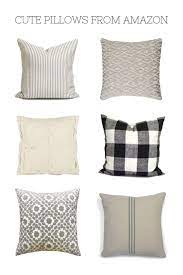 Get 5% in rewards with club o! Modern Farmhouse Pillows From Amazon Fall Living Room Decor Amazon Farmhouse Decor Living Room Decor Neutral