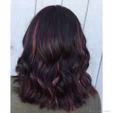 Subtle Pink Highlights On Black Hair Samcontempo Hair Color For Black Hair Black Hair Pink Highlights Black Hair With Highlights