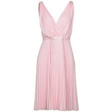Prada Knee Length Dress 1 675 Liked On Polyvore Featuring Dresses Pink No Sleeve Dress Sle Pink Cocktail Dress Cocktail Dress Wedding Knee Length Dress