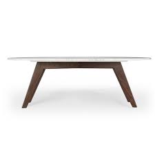 Free delivery and returns on ebay plus items for plus members. Gabrielle Mid Century Marble Oval Coffee Table Walnut Poly Bark Target