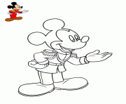 Coloriage disney mickey souhaite la bienvenue sur son bateau. Coloriage Mickey Dessin Mickey Sur Coloriage Info