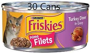 30 Cans Of Purina Friskies Wet Cat Food 5 5oz Ea Prime Filets Turkey Dinner In Gravy You Can Find Out More Det Wet Cat Food Turkey Dinner Purina Friskies