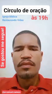 círculo de oração às 19h