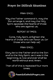 Prayer For Difficult Situations Holy Spirit Prayer Catholic Prayers For Strength God Answers Prayers