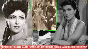 QUÉ FUE DE… GLORIA MARÍN “ACTRIZ DEL CINE DE ORO Y GRAN AMOR DE JORGE  NEGRETE” - YouTube