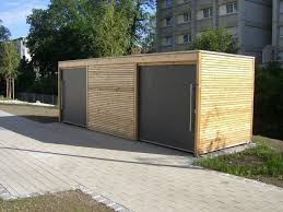 Mullcontainereinhausung In 2020 Fahrrad Unterstand Unterstand Ideen