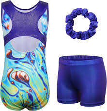 Girls Gymnastics Leotards Outfits Unitards Biketard Jamaica | Ubuy