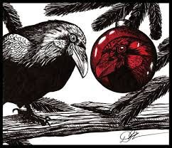 Happy Holidays From Raven Rescue Raven Art Raven Crows Ravens