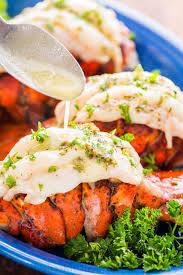 Food network kitchen thinks the best way to cook frozen lobster tails is to broil them. Broiled Lobster Tails Recipe Video Natashaskitchen Com