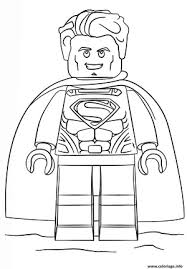 Free superhero coloring pages for you to color in. Lego Superman Coloring Pages