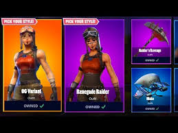 Ginger renegade raider releasedate if you guys wanna. Fortnite Renegade Raider Coming Back Free V Bucks Save The World Missions
