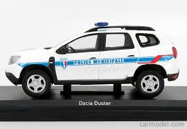 Les forces de police (sont les agents (militaires ou civils) qui exercent cette activité. Norev 509011 Scale 1 43 Dacia Duster Policie Municipale 2018 White Blue