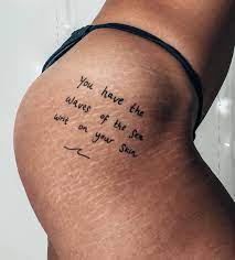 Thigh Tattoo Stretch Marks Mark Tattoo Stretch Mark Tattoo Tattoos