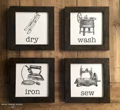 Shop for laundry room wall art from the world's greatest living artists. Easy Vintage Laundry Room Artwork Free Printables Welsh Design Studio