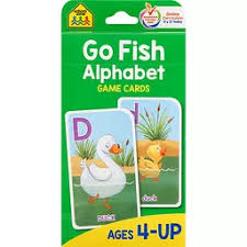 Kinder, kinder geburtstag alphabet, weihnachtsschmuck, . School Zone Go Fish Alphabet Game Cards 1 Ea Buehler S