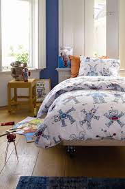 robots blue bedding house 29 95 dekbedovertrek blauw beddengoed beddengoed