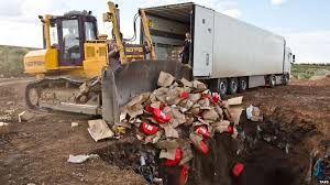 Результат пошуку зображень за запитом "знищення санкційних продуктів"