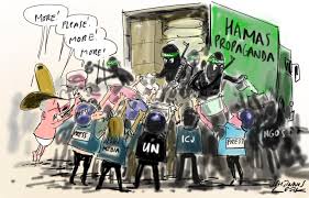 Editorial cartoon for today's @the.australian #gaza #hamas #propaganda  #albo #israel #politicalcartoon #cartoon