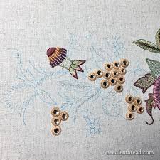 Bead Embroidery Funky Mushroom and a Deadline