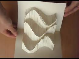 Decorate your pop up card and write a message. 15 Pop Up Amazing Waves Card Tutorial Origamic Architecture Youtube