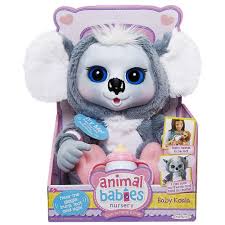 Animal Babies Deluxe Electronic Plush Koala Baby Koala Baby Animal Nursery Baby Animals