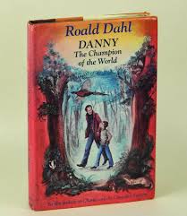 Two beds fixed together with one on top of the other. Danny The Champion Of The World De Roald Dahl Jill Bennett Illustrator Good Hardcover 1975 1st Edition Singing Saw Books