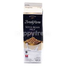 Menikmati susu kedelai yang menyehatkan kini tak perlu lagi memproses kacang kedelai sendiri. Jual Brookfarm Soya Bean Milk High Protein And Free Cholesterol Di Ranch Market Happyfresh