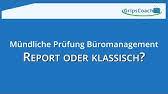 Diese sehr ähnlich klingenden berufsbezeichnungen. Report Themen Beispiele Fur Kaufleute Fur Buromanagement Gripscoachtv Youtube