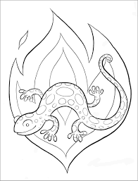 Below are some free printable salamander coloring pages … Easy Salamander Coloring Page For Kids Coloringbay