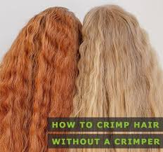 Did you know that crimped hair is finally making a comeback? 3 Ways To Crimp Hair Without A Hair Crimper Get Curler Uk