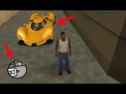 Ou seja, o game do gta 4 para play 2 é. Secret Ferrari Car Location In Gta Sa Hidden Place Youtube