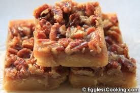 Eggless Pecan Bars Recipe Eggless Cooking Recipe Pecan Bars Pecan Bars Recipe Pecan Pie Bars